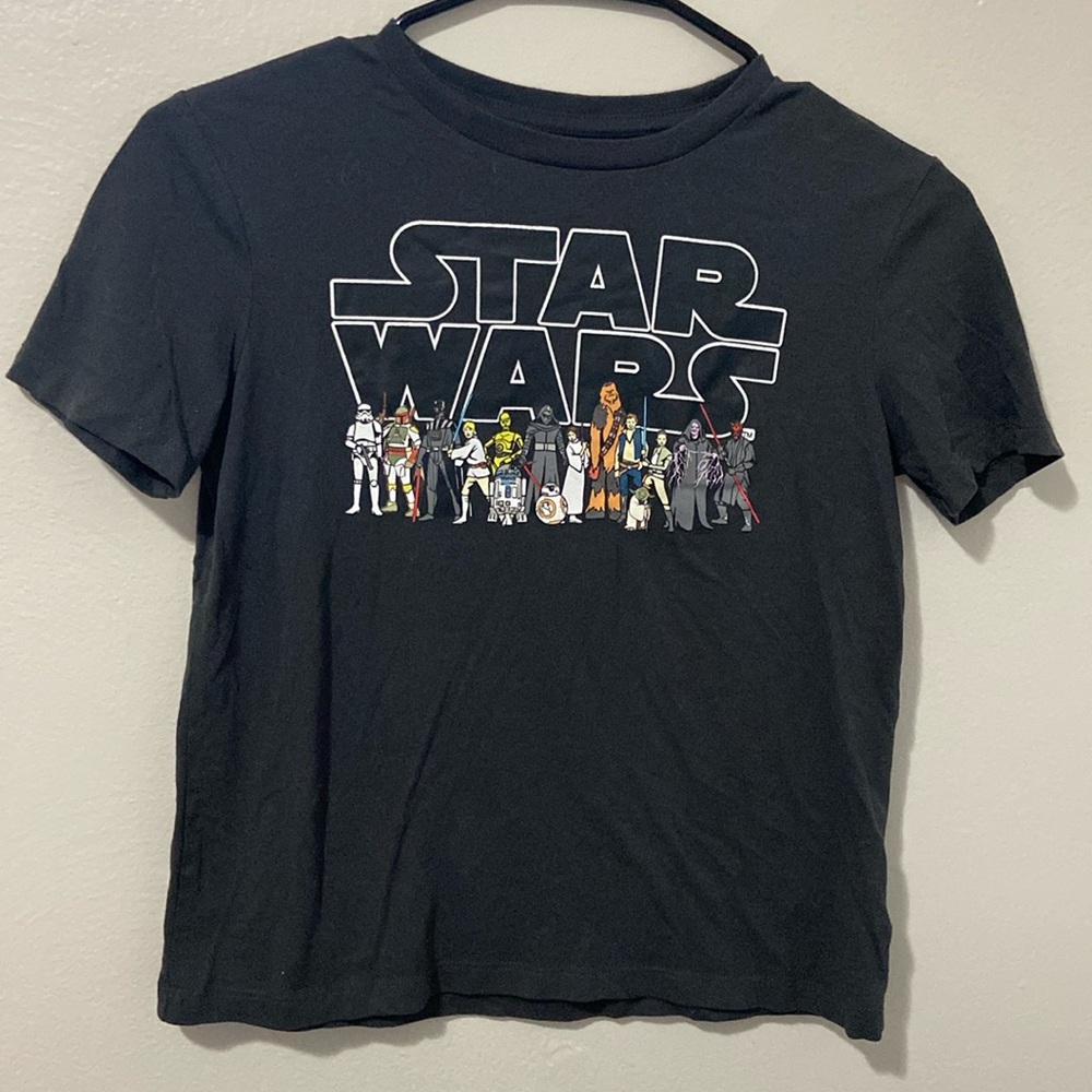 Boys black Star Wars tshirt